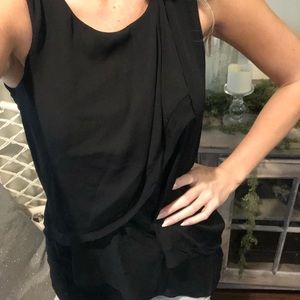 Black sleeves blouse